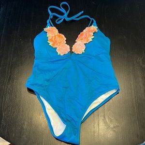 PINK bathing suit one piece